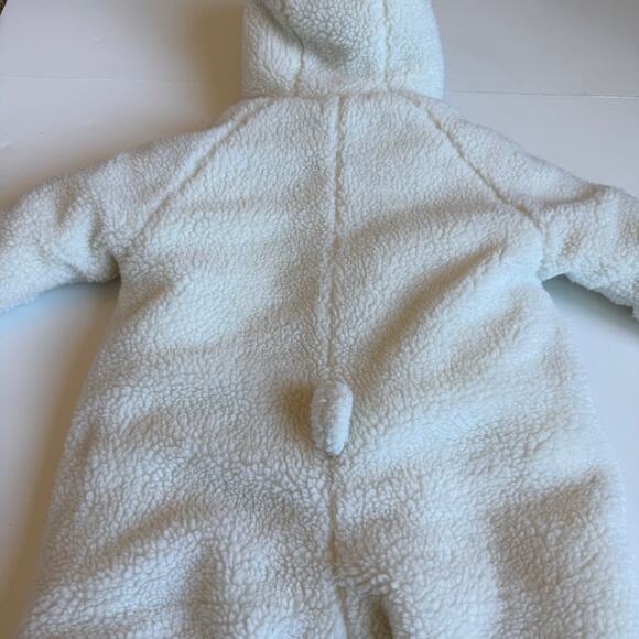 Petit Bateau Baby Sherpa Snowsuit With Ears 12 Months - Picture 9 of 9